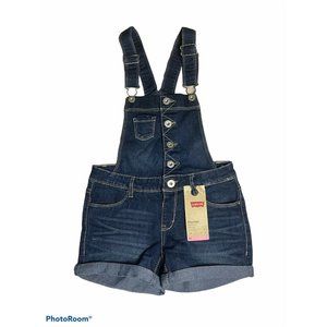Levi’s Shortalls Girls Size 8 Stretch Denim Shorts